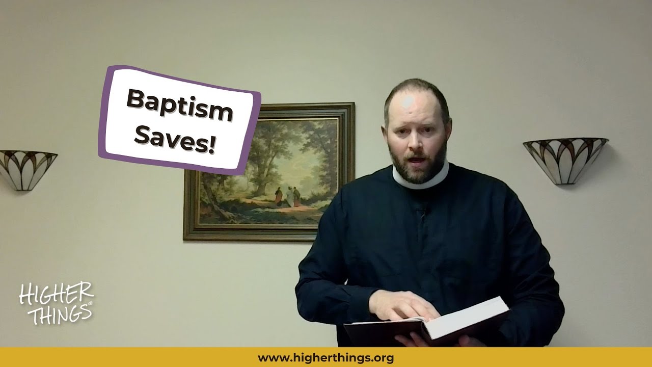 As a Lutheran, How Can We Say That Baptism Saves Us?