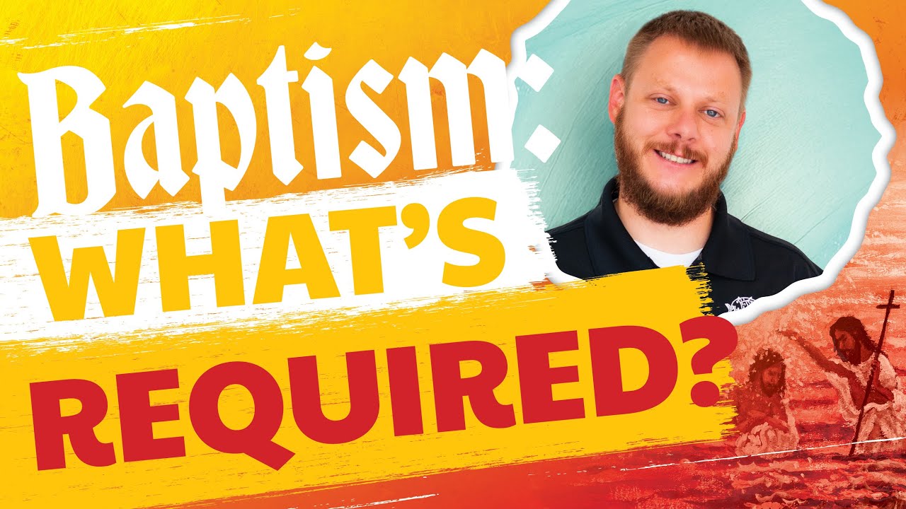 As Lutherans, What Does Baptism Require of You?